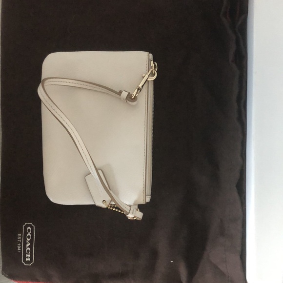 Offwhite Coach Wristlet - Picture 2 of 4